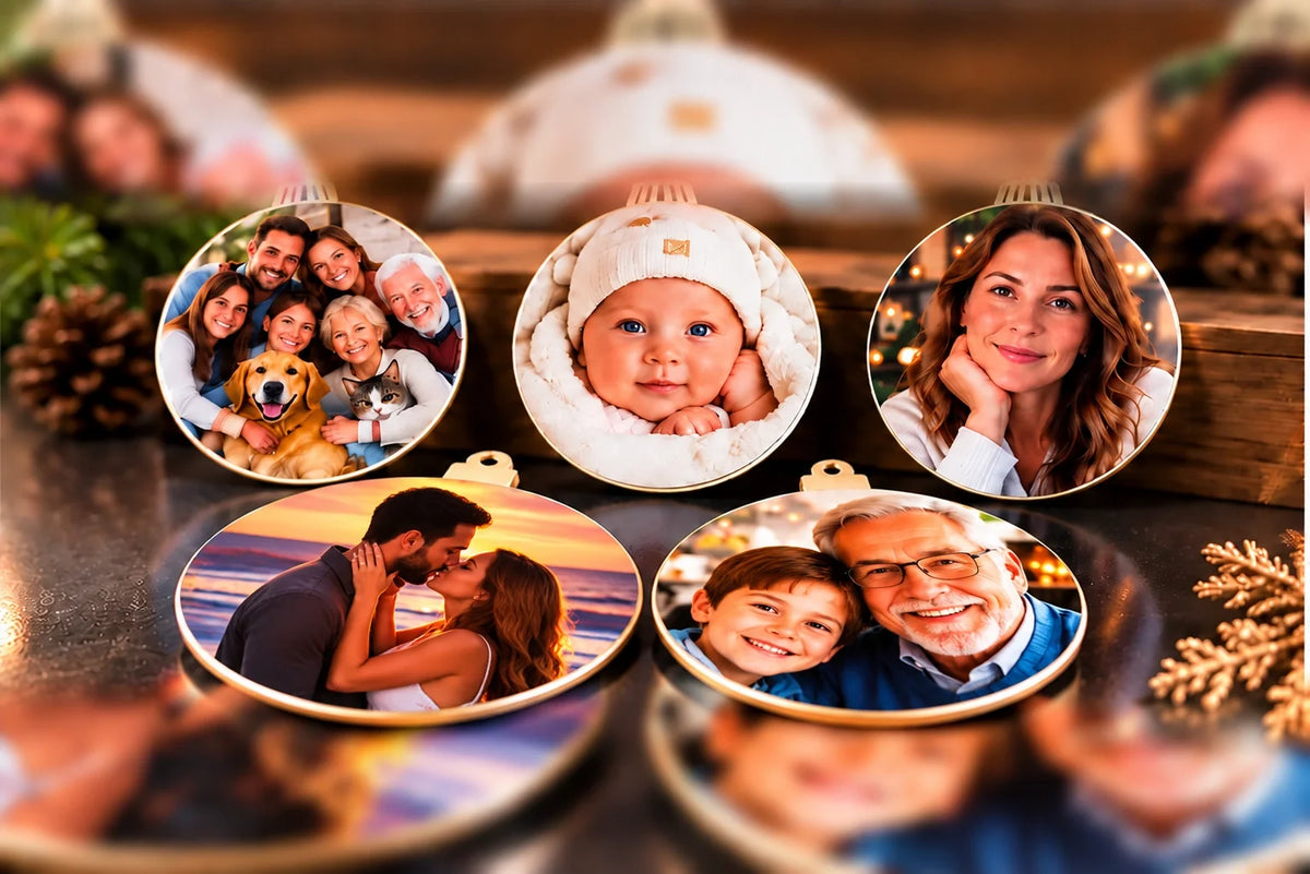 Personalised Photo Ornaments – Direct UV Printing on Wood