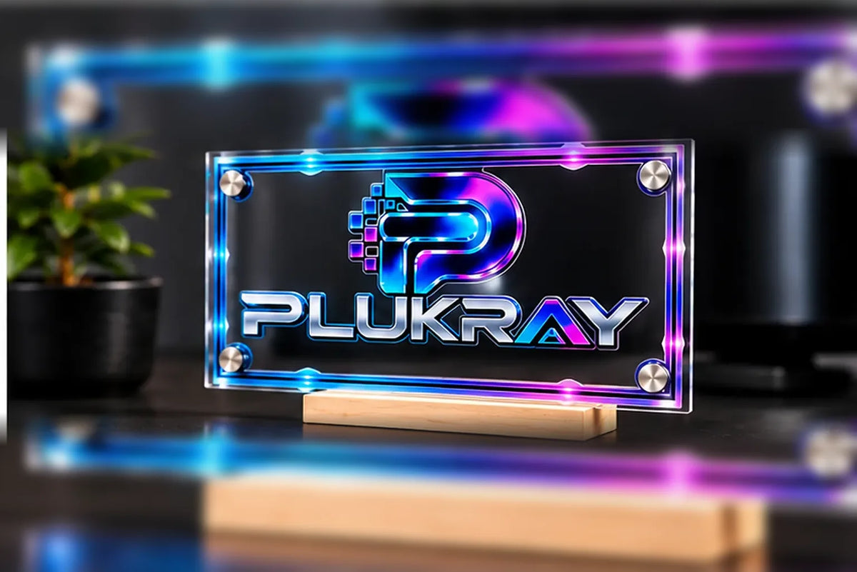 Custom UV Printed Acrylic Sign – Premium Branded Display