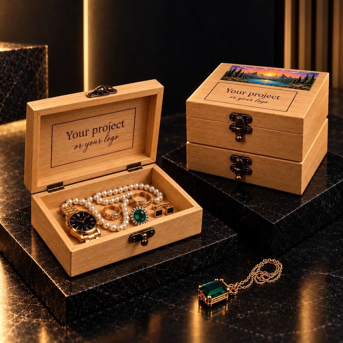 Personalised Wooden Box